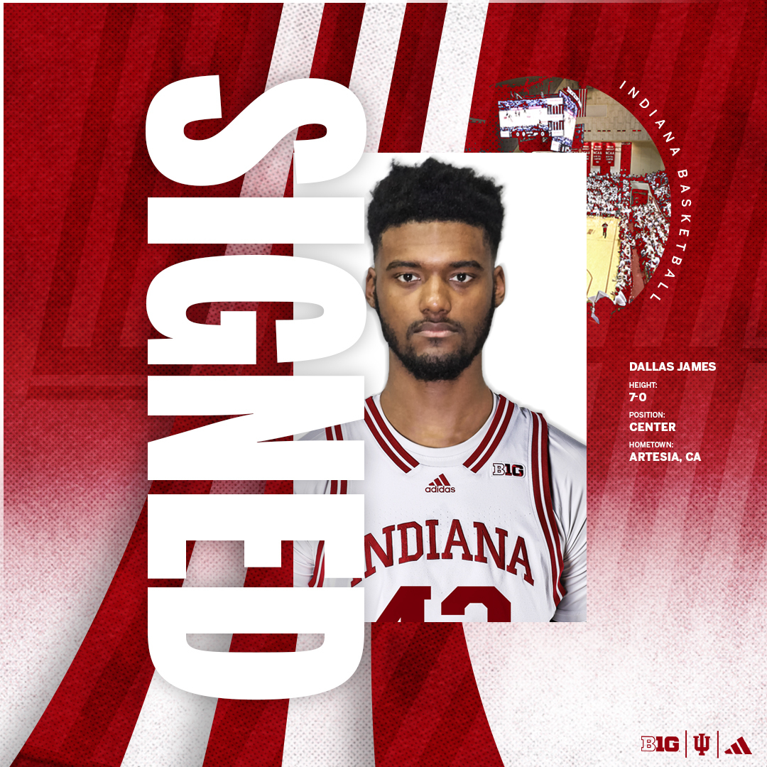 Welcome to Hoosier Nation, Dallas James!! ✍️