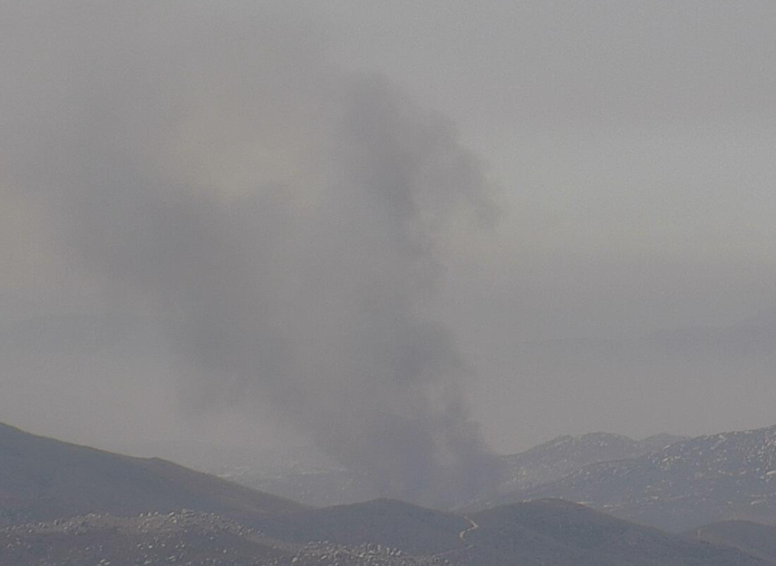 mathias_he41002's tweet photo. #Border66Fire
3 to 5 acre vegetation fire with a potential of 200 acres, per unit on scene. Structures threatened in the next 10 minutes.
US Border Patrol Road, 2 Miles West of Highway 188, Tecate, San Diego County, CA https://t.co/nmJIZC8IJ1