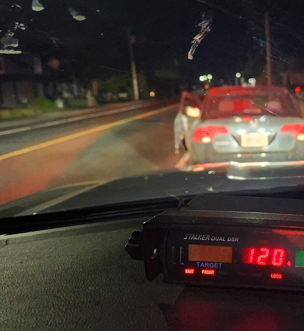 RCMPNB's tweet photo. #SpeedingKills. Yesterday, #RCMPNB stopped this vehicle for traveling 120/hr in a 50km/hr zone on 1e Rue in #Shippagan. The driver was issued a $604.50 fine and their vehicle was impounded for 7 days at the owner’s expense. #SlowDown https://t.co/N27z7wWyAQ
