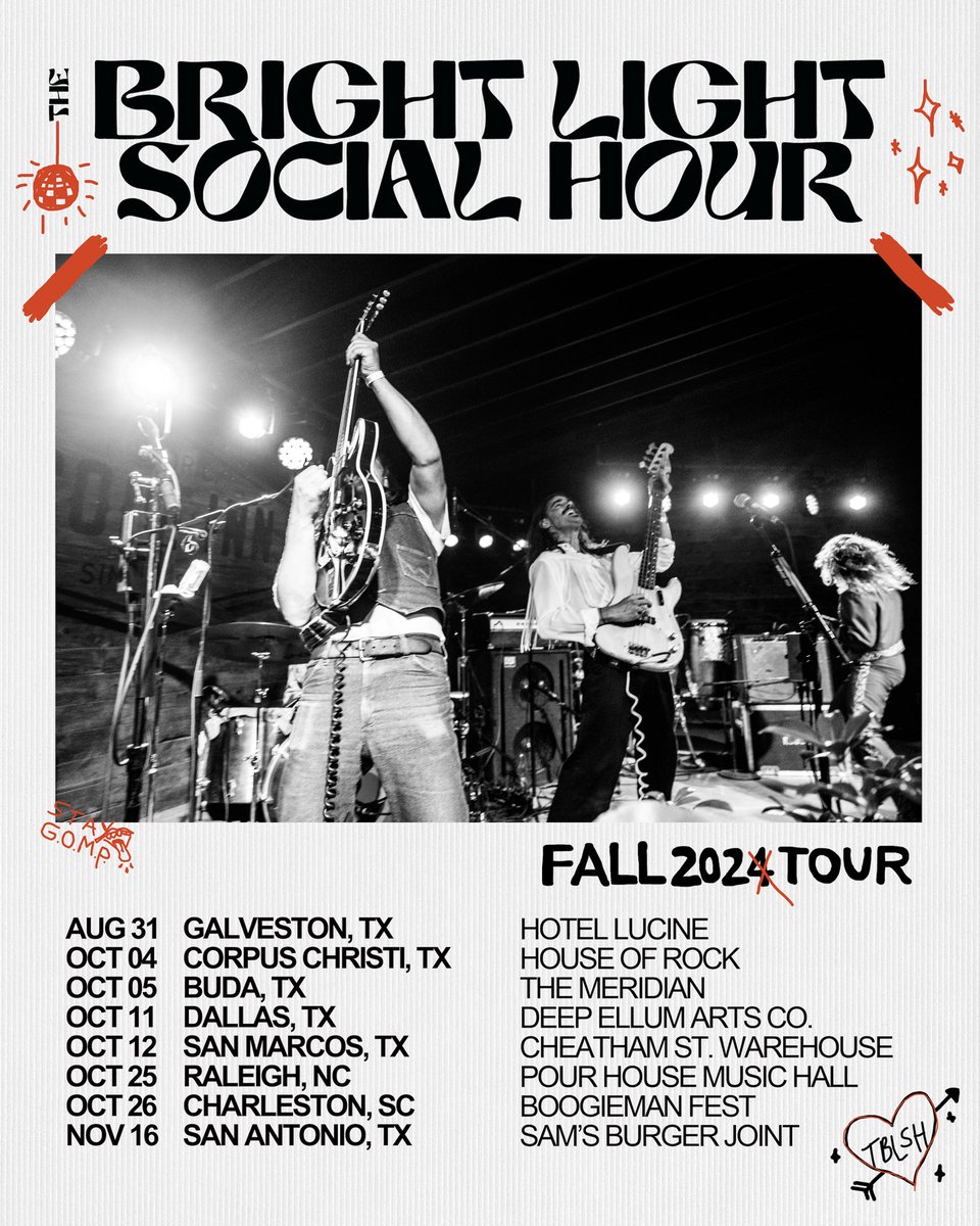 Fall ‘24 Tour ON SALE NOW. See u out there! 🎫: linktr.ee/tblsh