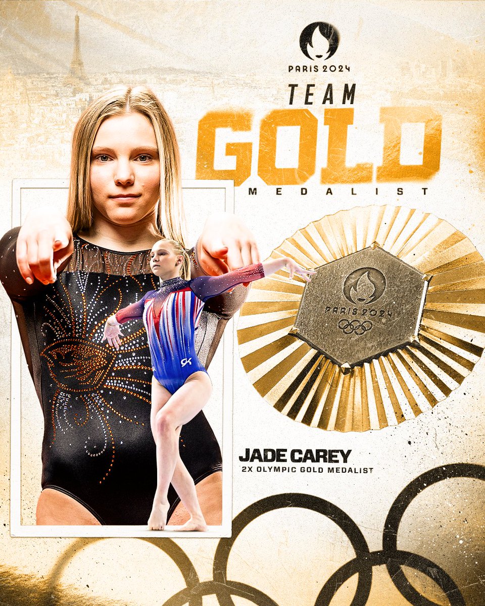 TWO-TIME GOLD MEDALIST 🥇🇺🇸