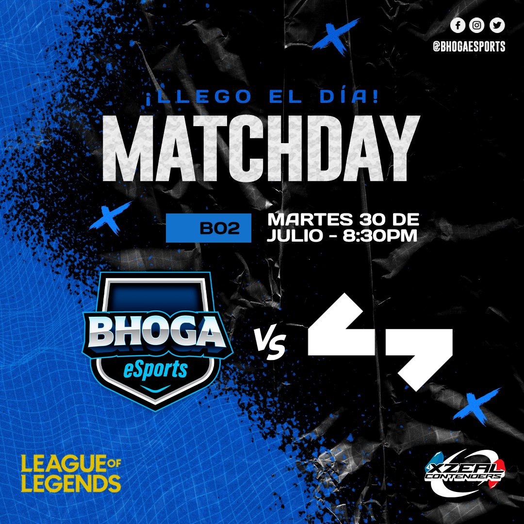 Fase de Grupos | BGA vs FSG | @anomaly_arena 🏆
Hoy nos enfrentamos a @1stgaming_sv en la #XzealContenders 🎮
#GoBHOGA #GoBGA #esports #gaming #LeagueofLegends