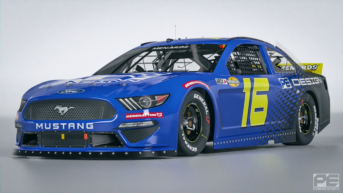 pestebandesign's tweet photo. ARCA Mustang, ready.

#arcaracing #webuildchampions #ford #mustang #arca #generaltire https://t.co/38HK7mU94m