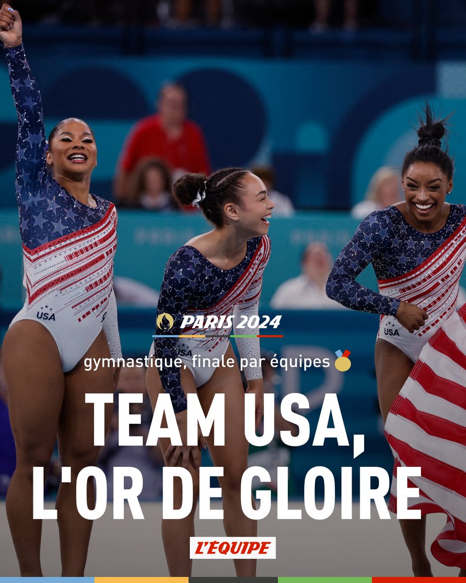 Team USA est de retour sur la plus haute marche du podium > ow.ly/6xkA50SNwTG

#Paris2024