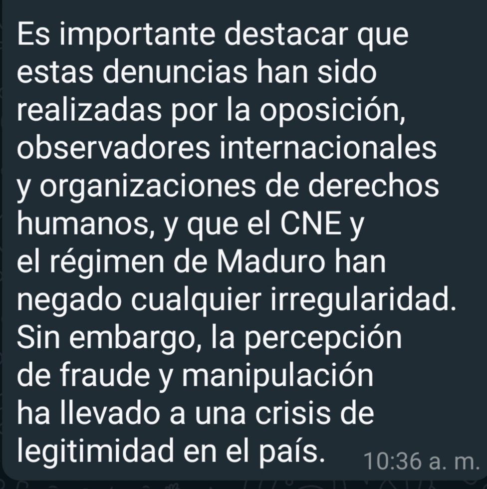 roenfiar's tweet photo. El Consejo Nacional Electoral (CNE) de Venezuela ha sido objeto de numerosas críticas y denuncias por presuntos fraudes y manipulaciones en favor del régimen de Nicolás Maduro durante su mandato. Algunos de los ejemplos más destacados incluyen: https://t.co/BwxoZRbqCt