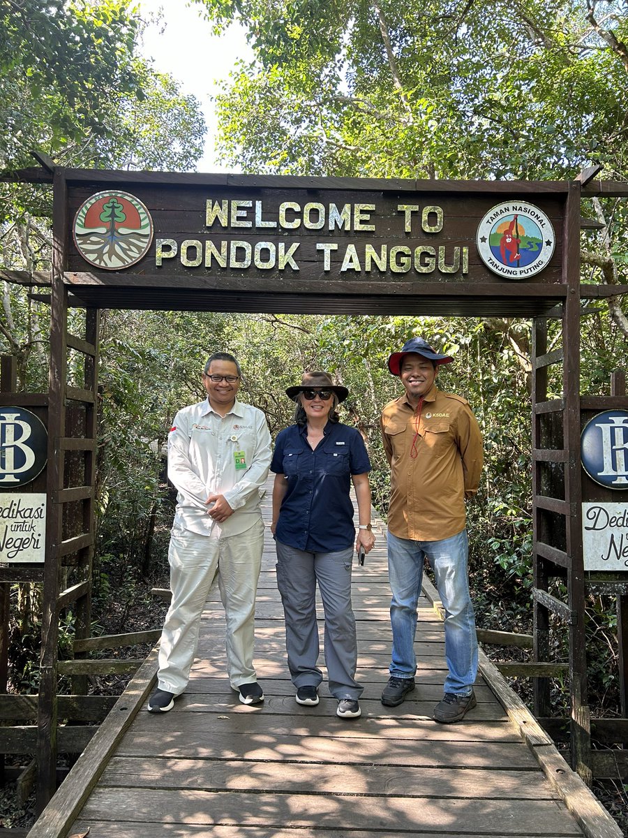 AsstSecCantor's tweet image. It was a pleasure to meet with officials from Indonesia’s Ministry of Environment and Forestry to discuss collaboration on wildlife law enforcement and protected areas management. Thank you for the tour of the incredible Tanjung Puting National Park.