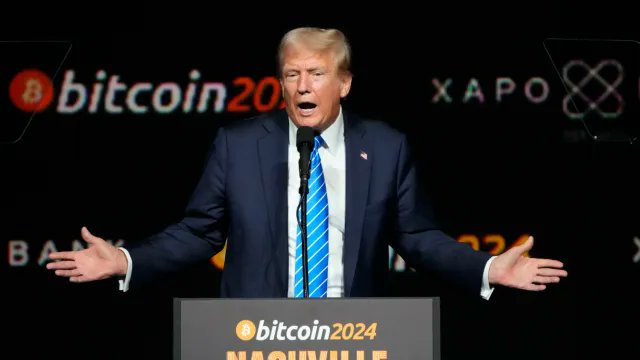 BitcoinMagazine's tweet photo. America is embracing #Bitcoin 🇺🇸 https://t.co/tZh7ArRzpE