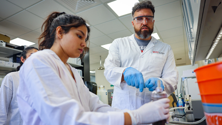 SDSU researchers broke school records for the third year in a row with $229.8M in funding for 2023-2024. Over 850 funded projects are improving health interventions, ensuring energy efficiency and training future industry leaders and more. Read more: bit.ly/46Id4Bj