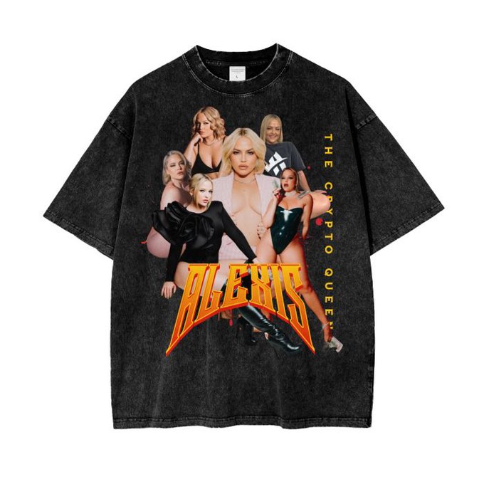 2 pic. GM !!! Make sure to go check out our $ALEXIS new merch !!! 

https://t.co/3ZLPVwiLpr https://t