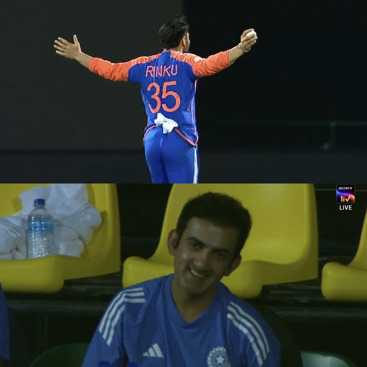 khansalman88177's tweet image. 11 Batters ,11 Bowler
1 Team
This is Gautam Gambhir Era.🔥❤️🇮🇳
An unforgettable match Ever 🤯
Absolute Cinema, Pure Thriller
#SLvIND #INDvsSl
#GautamGambhir
#SuryakumarYadav