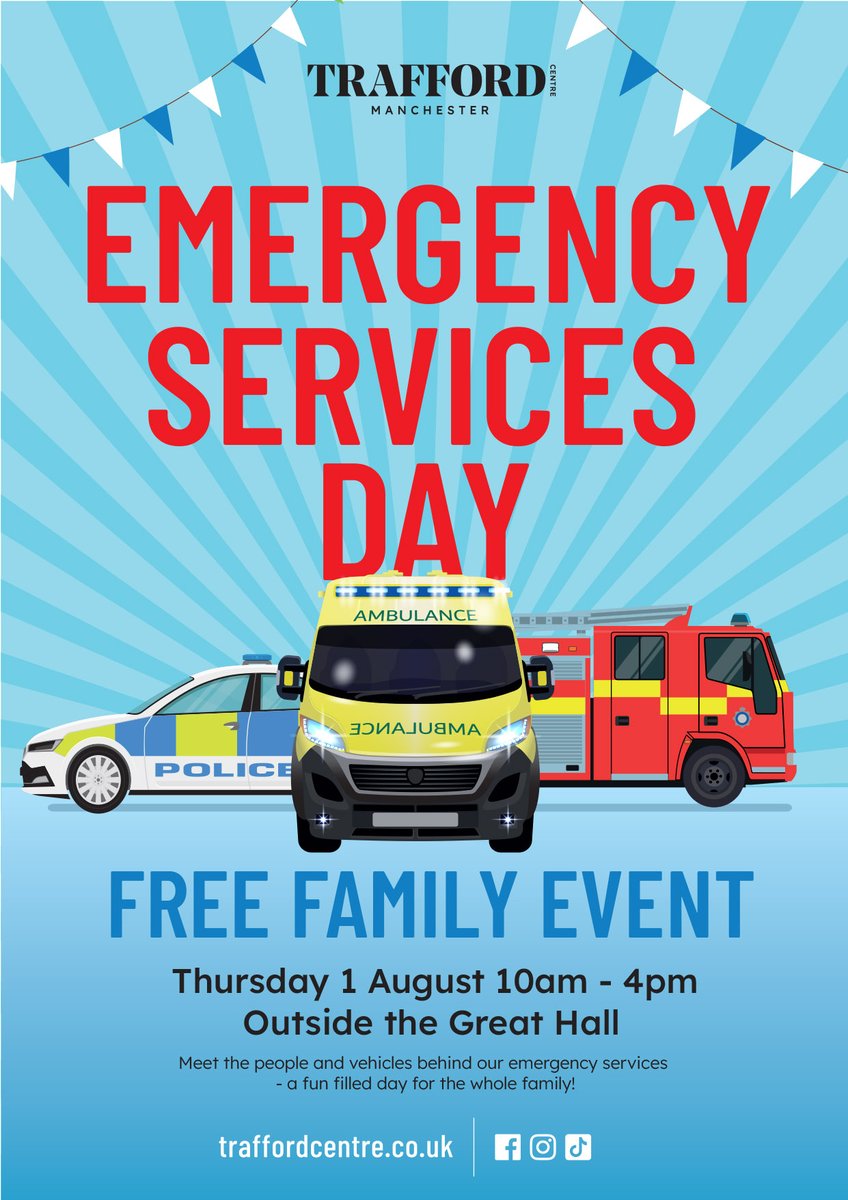 GMP Special Constabulary (@gmpspecials) on Twitter photo We will be down at Emergency Services Day at the Trafford Centre from 10 am - 4pm this Thursday (1 August) we will be on hand to offer information and advice on joining <a href="/GMPSpecials/">GMP Special Constabulary</a>. So come along and have a chat with us. #emergencyservicesday We will be down at Emergency Services Day at the Trafford Centre from 10 am - 4pm this Thursday (1 August) we will be on hand to offer information and advice on joining <a href="/GMPSpecials/">GMP Special Constabulary</a>. So come along and have a chat with us. #emergencyservicesday