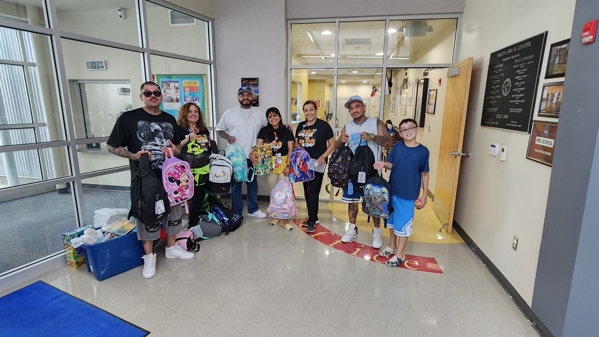 A huge thank you to our amazing partners in education for their generous school supply donations! Your support ensures our students have the tools they need for success. Together, we're making a difference! 🎒📚 🖍CommunitySupport #BackToSchool <a href="/YsletaPreK/">Ysleta Pre-K Center</a> <a href="/nlsierra1/">Norma L. Sierra</a> <a href="/MSuizette/">Suizette M. Zubia</a>