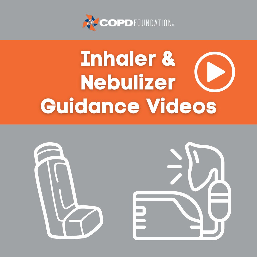 COPDFoundation's tweet image. Did you know that the COPD Foundation has educational videos demonstrating proper #inhaler and #nebulizer use? If you&apos;re looking for a reliable place to find how-to videos for using your devices or helping others, be sure to bookmark this page!
copdf.co/videos
