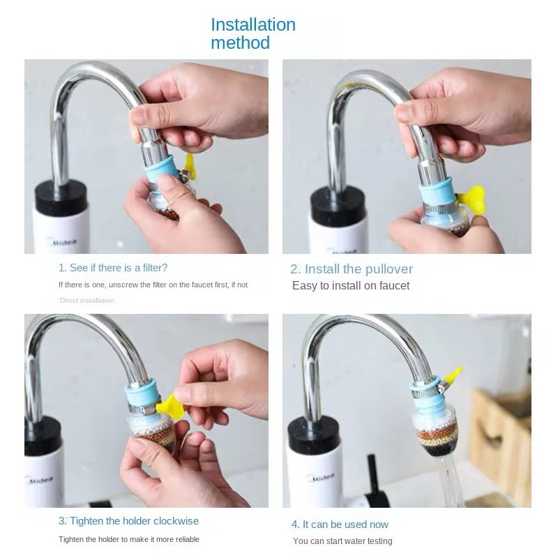 Realsellertrend's tweet photo. 6 Layers Water Filter Tap Purifier Medical Stone Coconut Charcoal Nozzle For Faucet Kitchen Accessories

Price: ₦ 6,200

Pre-order takes 2-weeks

Prices are subject to change due to exchange rate.

@_DammyB_ 

#realsellertrendz #waterfilter #cleanwater #sixlayer https://t.co/Qj65T75Aqf