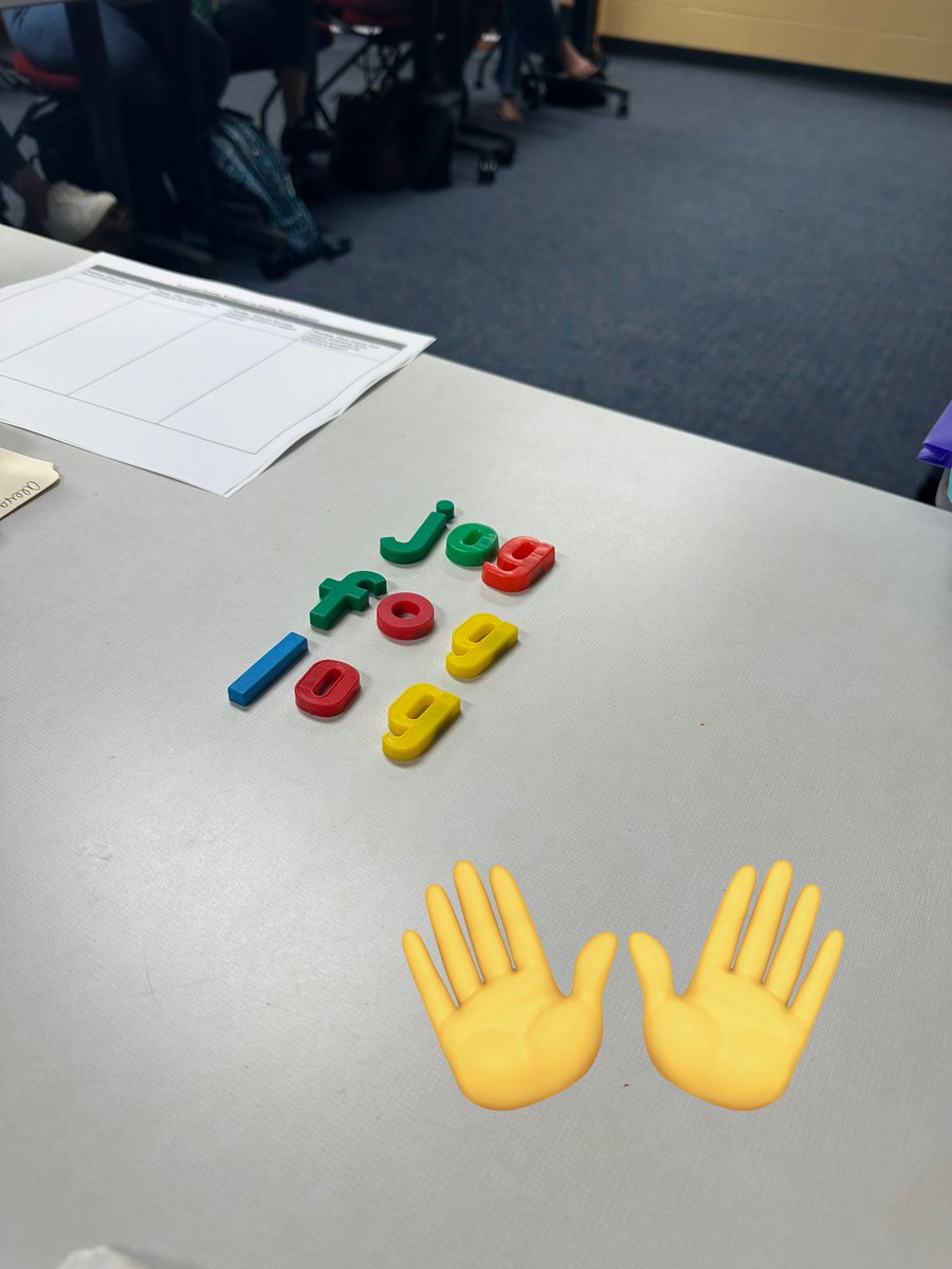 maestra_Soto's tweet photo. Practicing/roleplaying word work #readingrecovery procedures with my colleagues! @rrcna_org @jamie_lipp #readingrecoveryworks https://t.co/gTEVE2cw6p