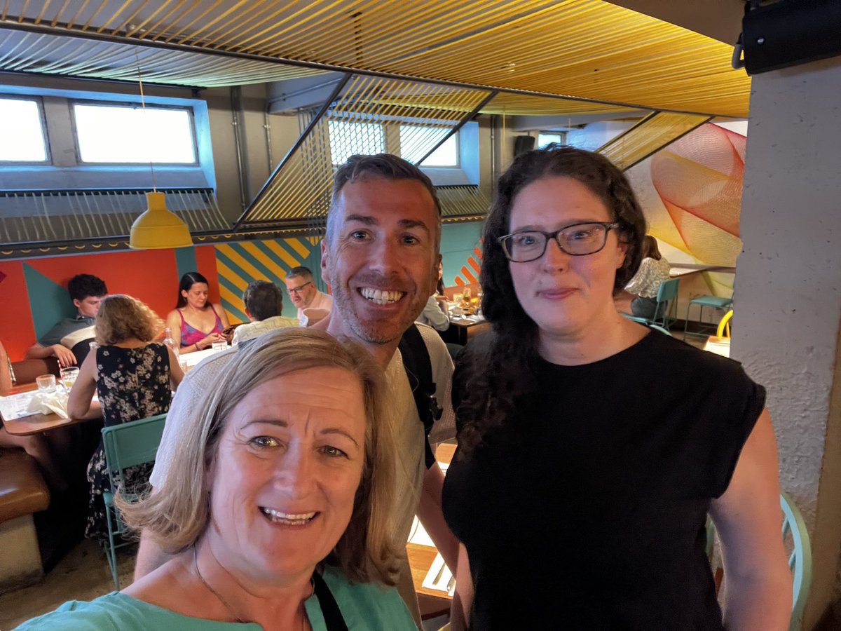 Breid O'Brien (@breidobrien) on Twitter photo A lovely unplanned social catch up with these two fab people. Lovely reflections on some of the hard work, but fun times, together on virtual wards. Great colleagues and connection to purpose is so important <a href="/janey513/">Jane Sproat</a> @daithirussell A lovely unplanned social catch up with these two fab people. Lovely reflections on some of the hard work, but fun times, together on virtual wards. Great colleagues and connection to purpose is so important <a href="/janey513/">Jane Sproat</a> @daithirussell