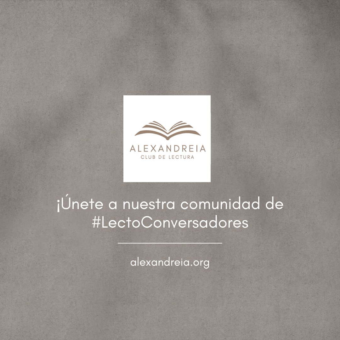 Club de Lectura Alexandreia tweet media