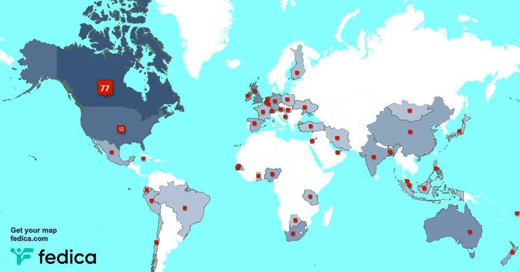 I have 1 new followers from USA 🇺🇸 last week. See fedica.com/!lanaeagle2