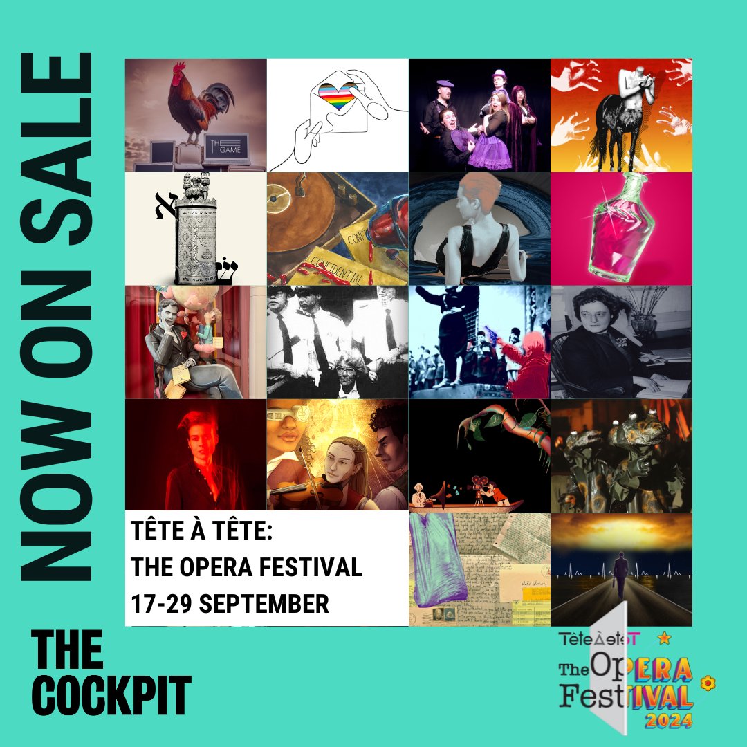 cockpittheatre's tweet photo. TÊTE À TÊTE: THE OPERA FESTIVAL
17-29 Sept

A festival of #Opera. A hitchhiker’s guide to the human experience.

Spanning timelines &amp; realities, festival artists once again present a multitude of stories for our soul &amp; for our times.

https://t.co/Z4OdIfc8hY
@teteateteopera https://t.co/aOkA3CzklD