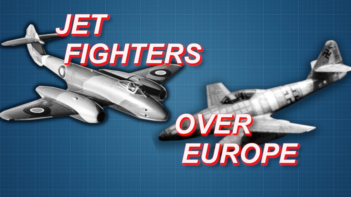 LookinthePast's tweet photo. The only two jet fighters in service in WWII! Though they never fought against each other directly over Europe, they are both milestones in aviation!
See the comparison of the Gloster Meteor and the Messerschmitt Me 262 here: https://t.co/5bISrZRqyU

#history #war #wwii #jet https://t.co/rdoa83oZDC