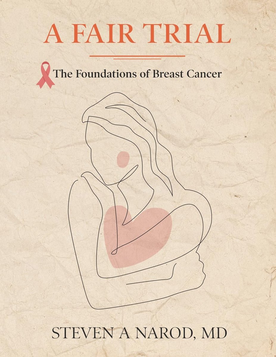 Congratulations to Dr. Steve Narod (<a href="/UofT_dlsph/">U of T Public Health</a>) on the publication of his new book 📚 "A Fair Trial: The Foundations of Breast Cancer"

🛒 amzn.to/3WkJgWo
#BreastCancer #Research #BRCA1 #BRCA2