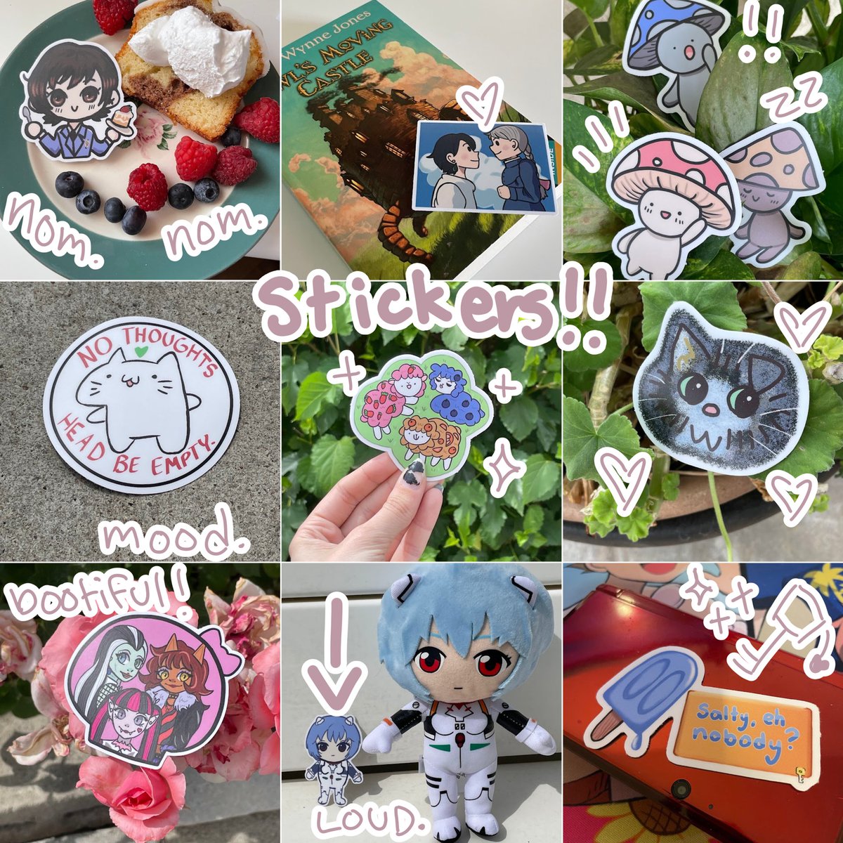 savx2y's tweet photo. sharing my art shops catalog!! so happy with everything and how they turned out 😭💙 #smallbusiness #artshop #artmoots https://t.co/aDSLd7NL45