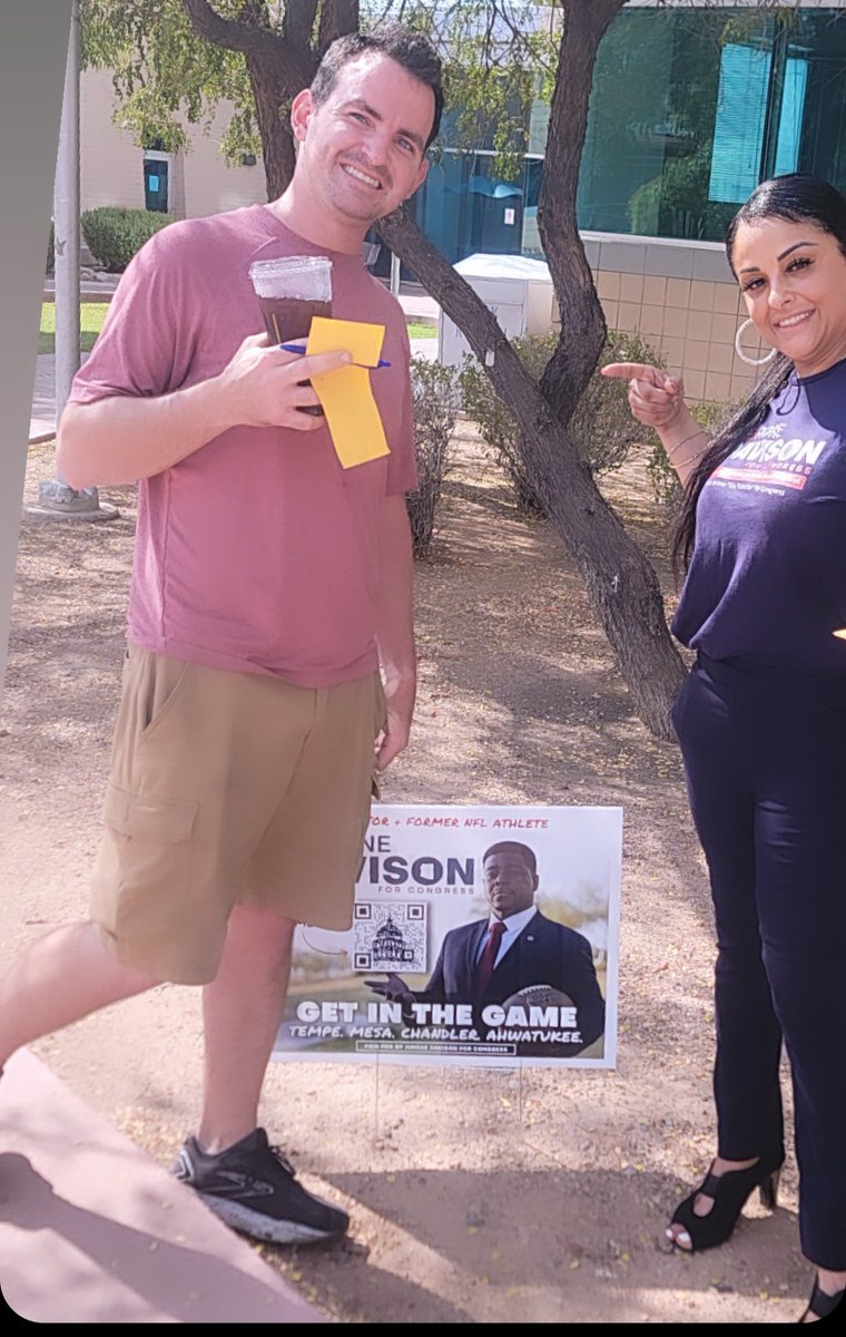 DynamicDawn2024's tweet photo. Team Davison is on 🔥 🔥 🔥!!
Thanks for your valuable vote, Blake!
Jerone Davison for Congress #AZCD4 
Let's goooo!  🇺🇸  🙏 
@Jerone4Congress @ScottNeelyAZ @cafcu14 @Azcd4U @guntersounds @JustJessy75 @ConstituentAZ @ChrisHamletAZ @AZGOP @ParentsTakingA https://t.co/8zx53DKKeA