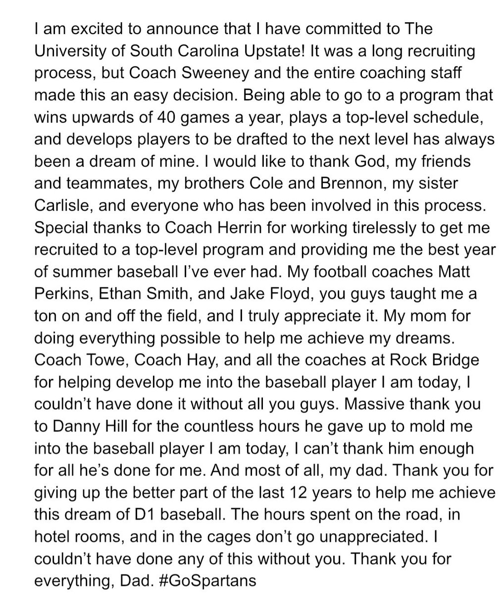 Committed! 

<a href="/NickHerrinBSB/">Nick Herrin</a> 
<a href="/ksweeney17/">Kane Sweeney</a> 
<a href="/BigHittersMo/">BigHittersMO⚾️</a> 
<a href="/JustinTowe/">Justin Towe</a>