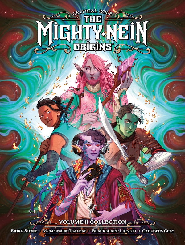 ICYMI: The Mighty Nein are better together in Critical Role: Mighty Nein Origins Library Edition Volume 2, featuring stories and art by talented creators in consultation with the cast of <a href="/CriticalRole/">Critical Role</a>. Details: bit.ly/3xLQOt4

New collection arrives in December!