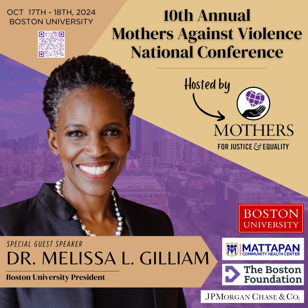 MJE (@wesayitsnotokay) on Twitter photo ๐ข GUEST SPEAKER ANNOUNCEMENT ๐ข Dr. Melissa L. Gilliam, <a href="/BU_Tweets/">Boston University</a> President, will be joining us at #MAVConference2024 ๐
๐๏ธ Oct 17-18, 2024
๐Boston University
๐๐พ RSVP NOW! mavconference.org/register
#BostonUniversity #BU #MothersForJusticeAndEquality #MJE #MAVConference ๐ข GUEST SPEAKER ANNOUNCEMENT ๐ข Dr. Melissa L. Gilliam, <a href="/BU_Tweets/">Boston University</a> President, will be joining us at #MAVConference2024 ๐
๐๏ธ Oct 17-18, 2024
๐Boston University
๐๐พ RSVP NOW! mavconference.org/register
#BostonUniversity #BU #MothersForJusticeAndEquality #MJE #MAVConference