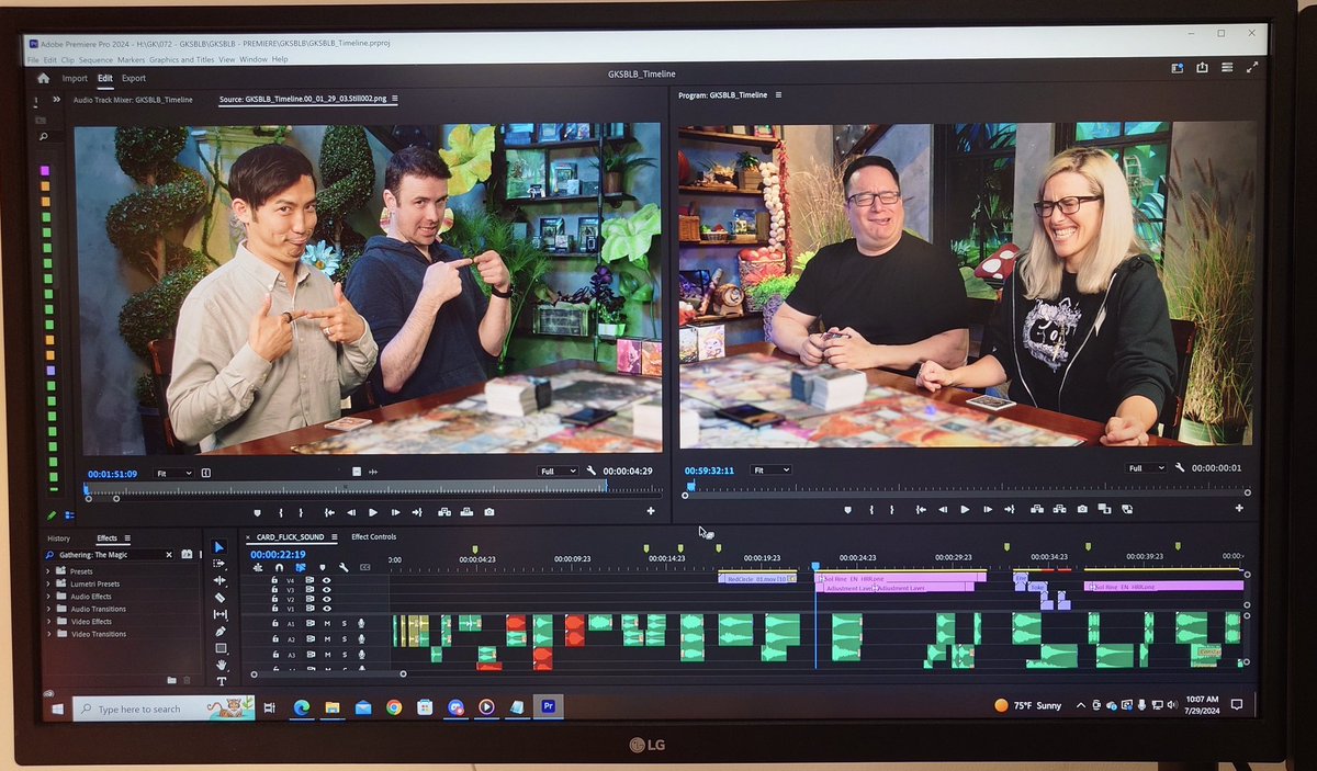 JoshLeeKwai's tweet photo. The Bloomburrow episode of #GameKnights is almost here!

Get ready for @DrLupo and @goberthicks to unleash their inner animal in the most adorable smackdown ever.

Look for it Thursday 08/01. https://t.co/Y72ZRLD4VW