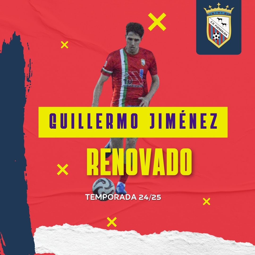Guillermo Jiménez continuará otro año más en el Fuensa, y ya van 3 🙌 

<a href="/guilleermo_jr/">Guillermo Jiménez</a>

✅✅ 𝗥𝗘𝗡𝗢𝗩𝗔𝗗𝗢 ✅✅

#aupafuensa🔴⚽💪🏻 #unaunicailusion