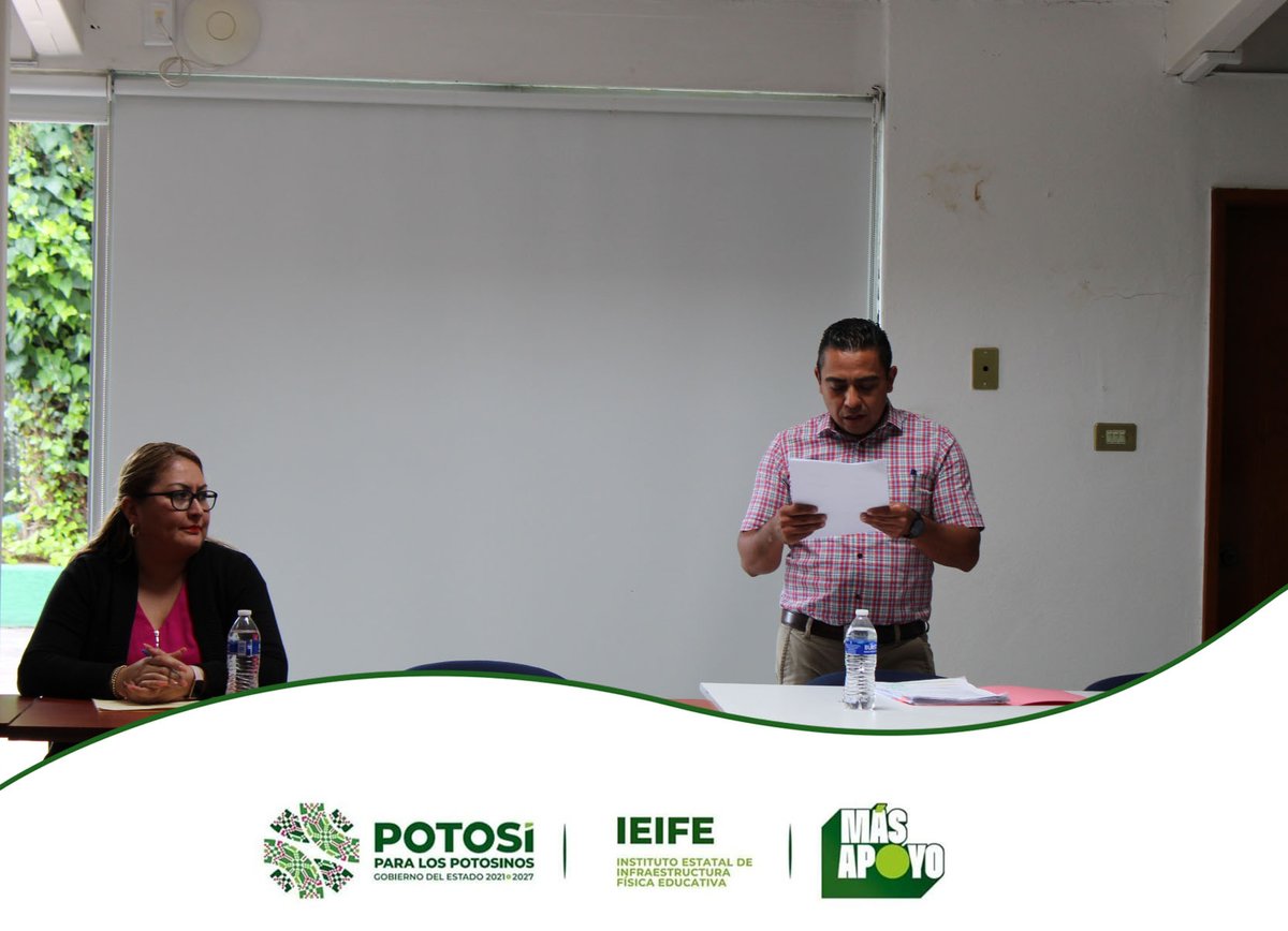 Estataleduc2127's tweet photo. Segunda Sesión del Comité de Control y Desempeño Institucional del Instituto Estatal de Infraestructura Física Educativa SLP

#IEIFE
#masapoyo
#PotosiParaLasYLosPotosinos https://t.co/u74q8Q6c5L