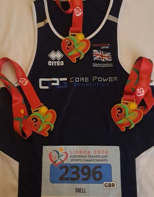 CoNAC's Rian Snell lives his sporting dream of representing his country Team GB&amp;NI in 100m and Long Jump at the European Transplant Sports Championships in Lisbon.

Rian finished is now European Champion in 100m, Long Jump and 4 x 100m