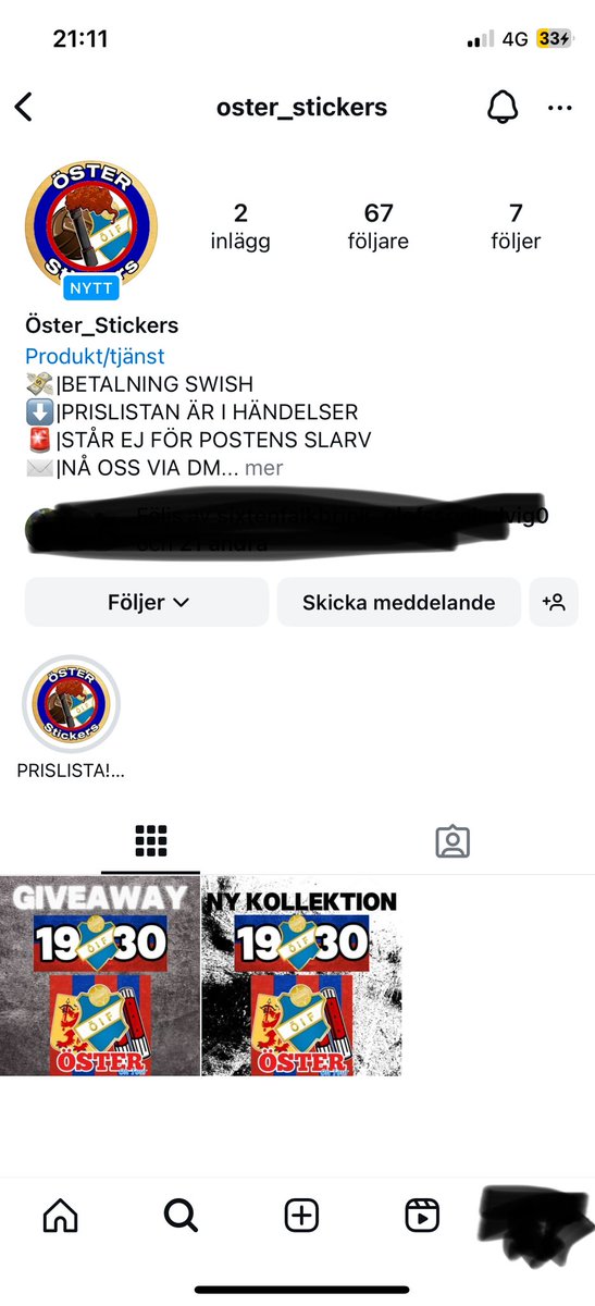 Följ Öster_Stickers på insta dem har feta klibbor