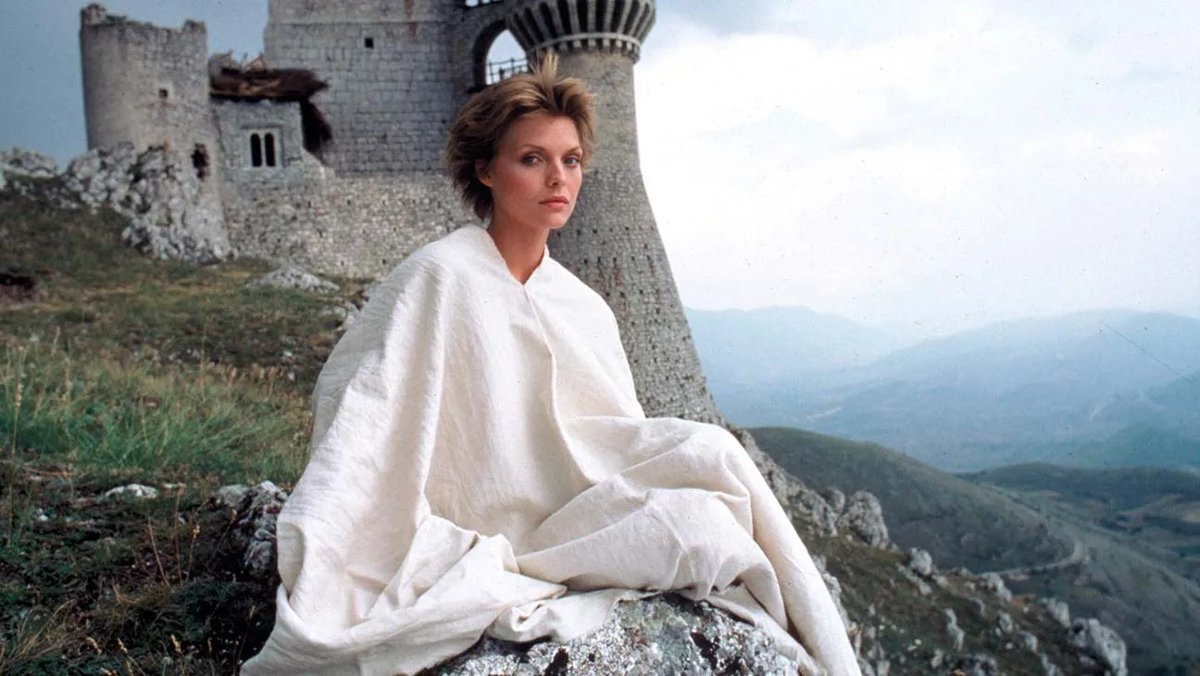 Computeristicly's tweet image. Michelle Pfeiffer in &quot;Ladyhawke&quot; (1985)