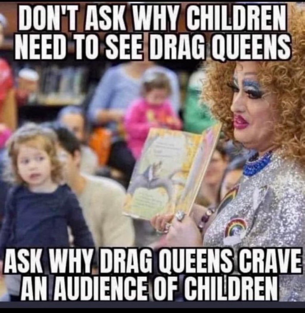 RedFizo1's tweet photo. @ChrisMurphyCT “Obsession with drag shows” https://t.co/cWqHjowcAf