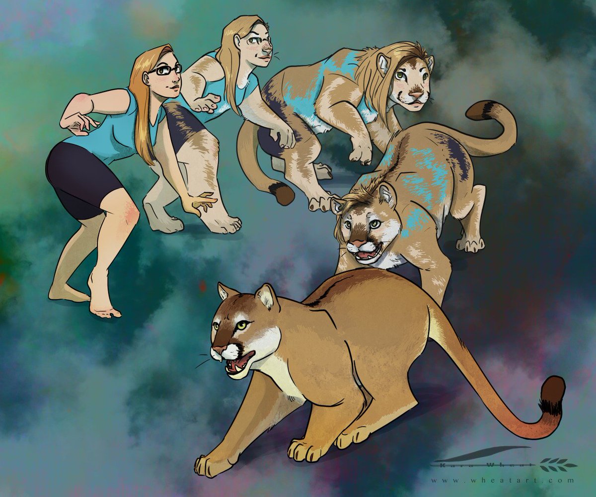 Doing it animorph style! A super fun on by Wheatart furaffinity.net/view/51605529/
