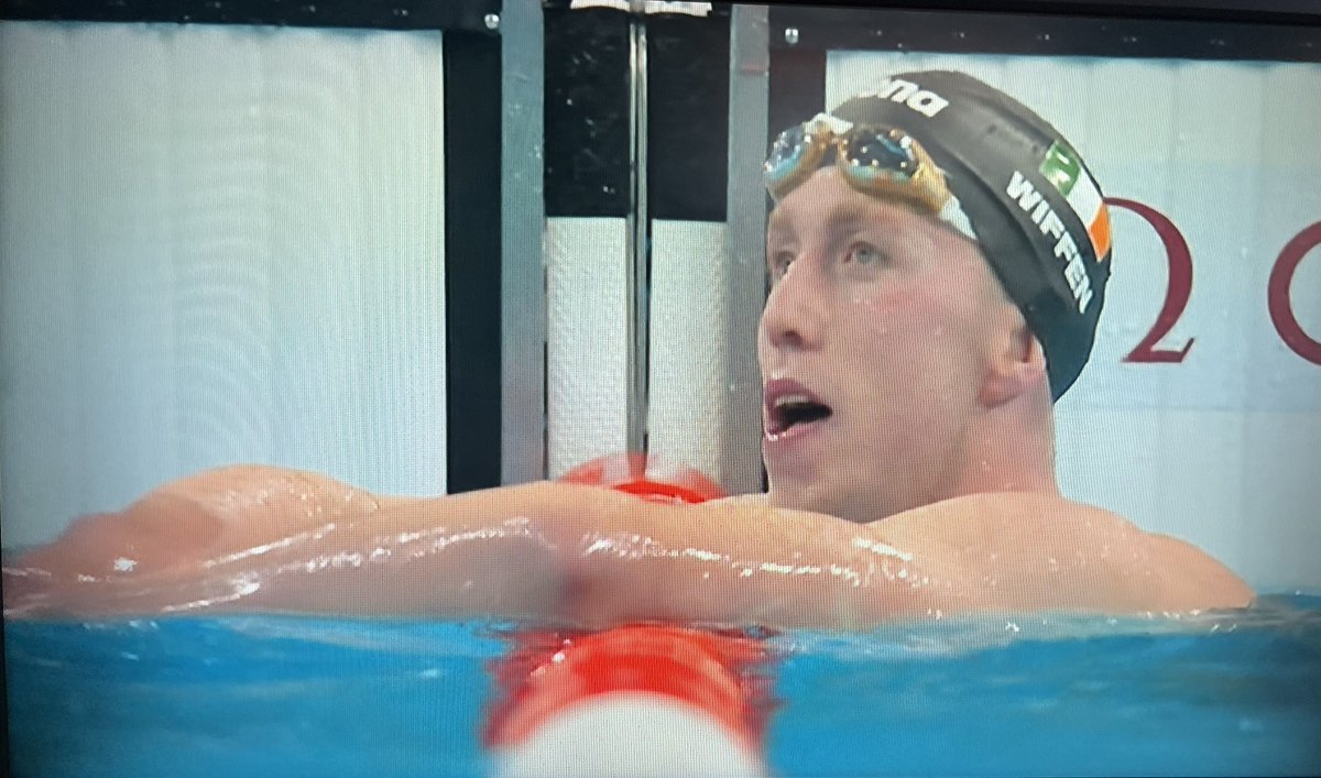 Daniel Wiffin wins Olympic Gold in the 800m Freestyle.  🎉🎉🎉 <a href="/LarneSwimClub/">Team Larne</a> <a href="/Larne_Times/">Larne Times</a> <a href="/TeamIreland/">Team Ireland</a> <a href="/Olympics/">The Olympic Games</a>