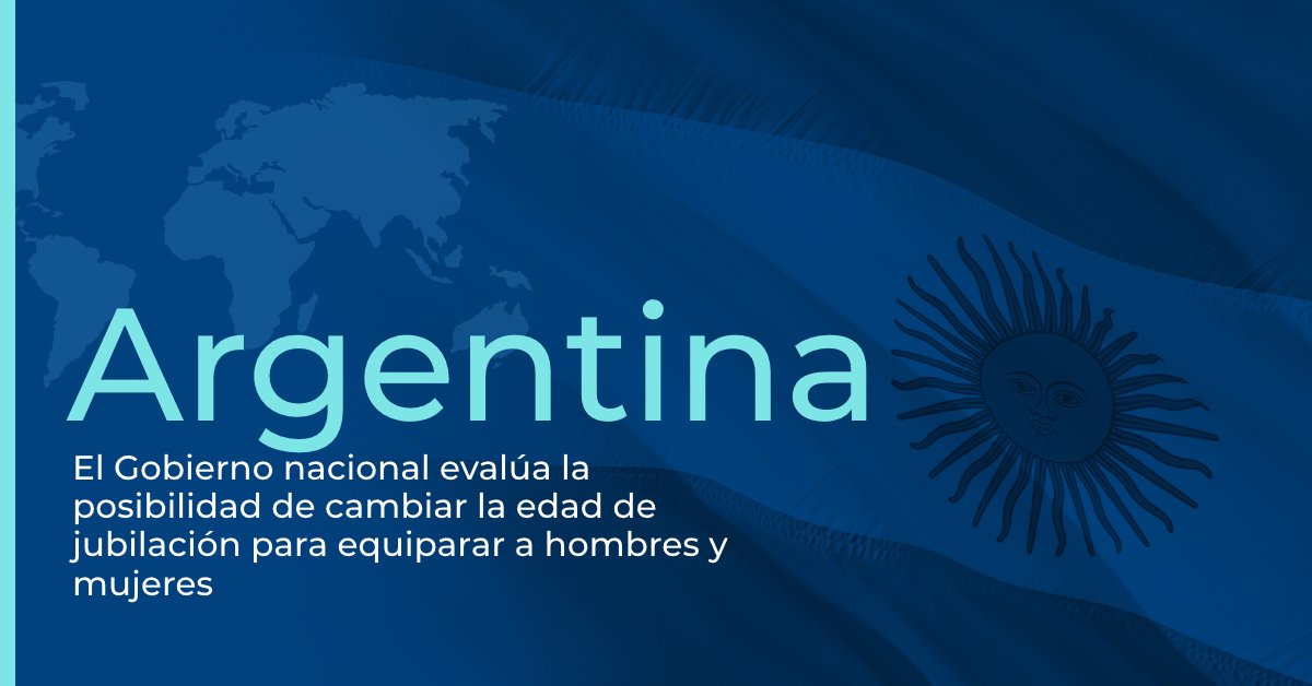 👉 #Argentina: El Gobierno nacional evalúa la posibilidad de cambiar la edad de jubilación para equiparar a hombres y mujeres

▶️ fiapinternacional.org/argentina-el-g…