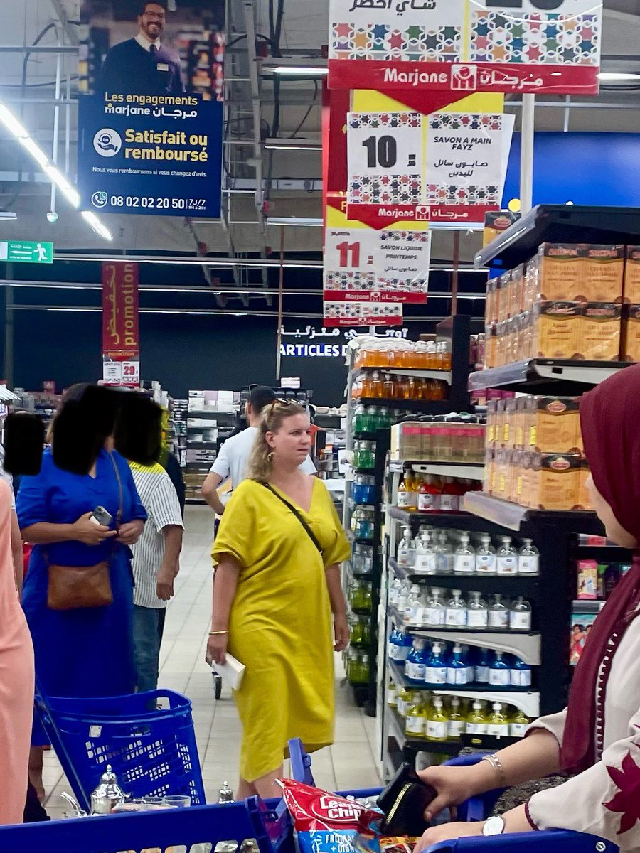 MoroccoIntel's tweet image. 🇲🇦🇨🇵| La députée pro-Polisario LFI, Mathilde Panot, aperçue dans un supermarché Marjane au Maroc.

Credits:@TheRealMrHK