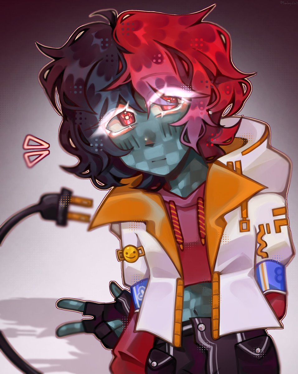 Hey guys! I'll be doing a raffle... but with a twist...

to be able to sign up to this raffle, you must be following my TWITCH (@fanboyeint) and RETWEETING this post!

Every 100 followers on my twitch will add ANOTHER winner! 

Winner receives a rendered halfbody in this style!