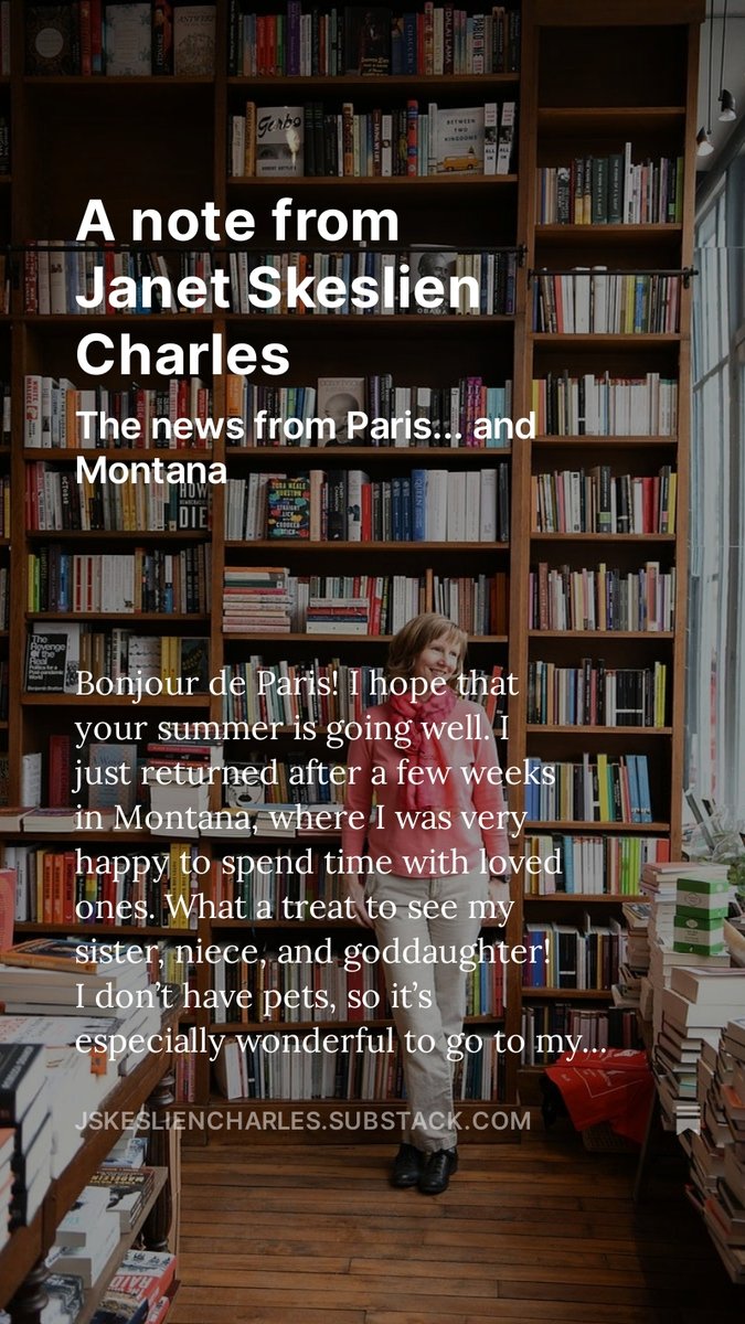 I'm excited to share my July newsletter (one day before the end of the month!). If you enjoy reading it, I hope that you'll share it. Thank you for reading, and for your support!   tinyurl.com/b2mbmd7s