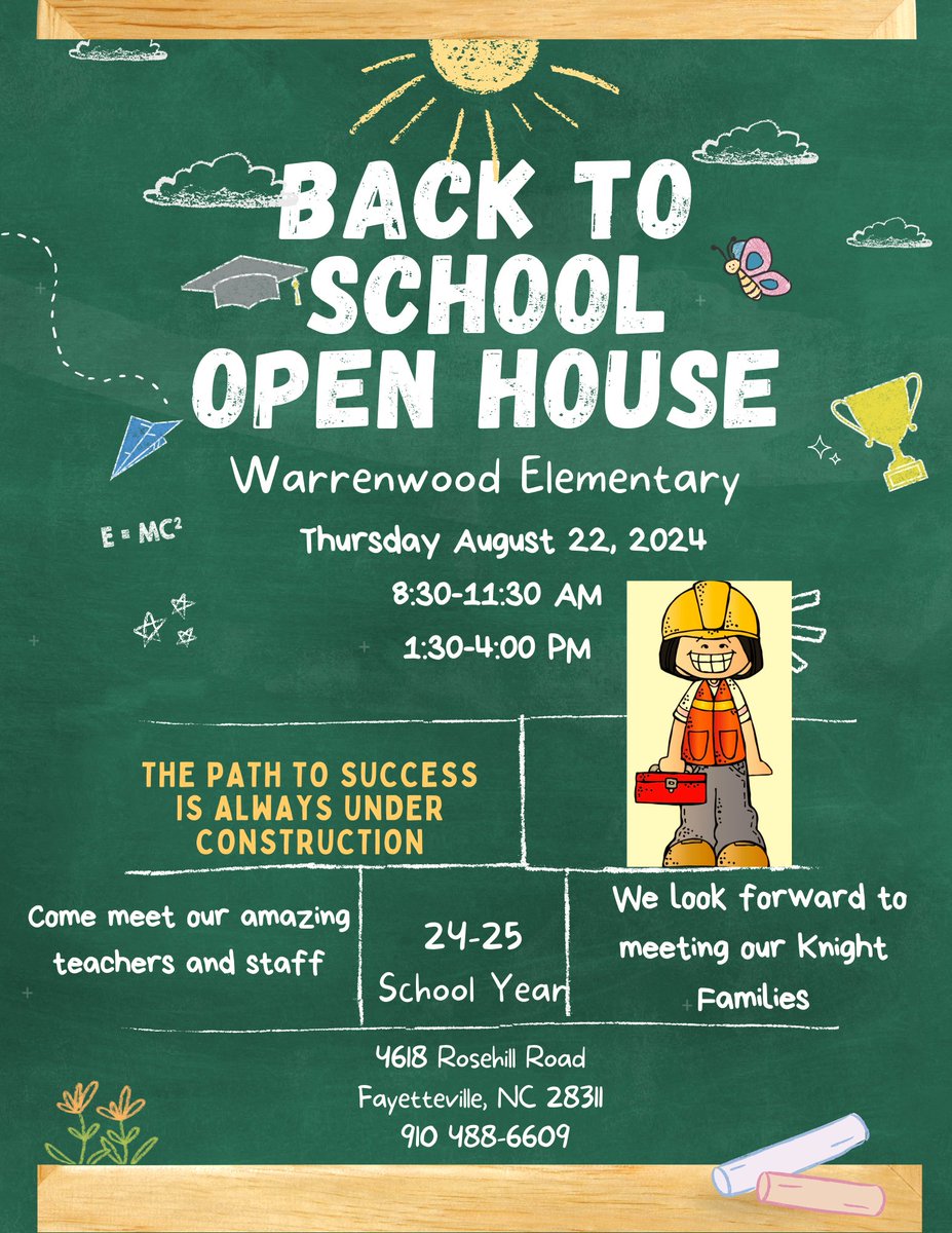 We can't wait to see you at Open House!