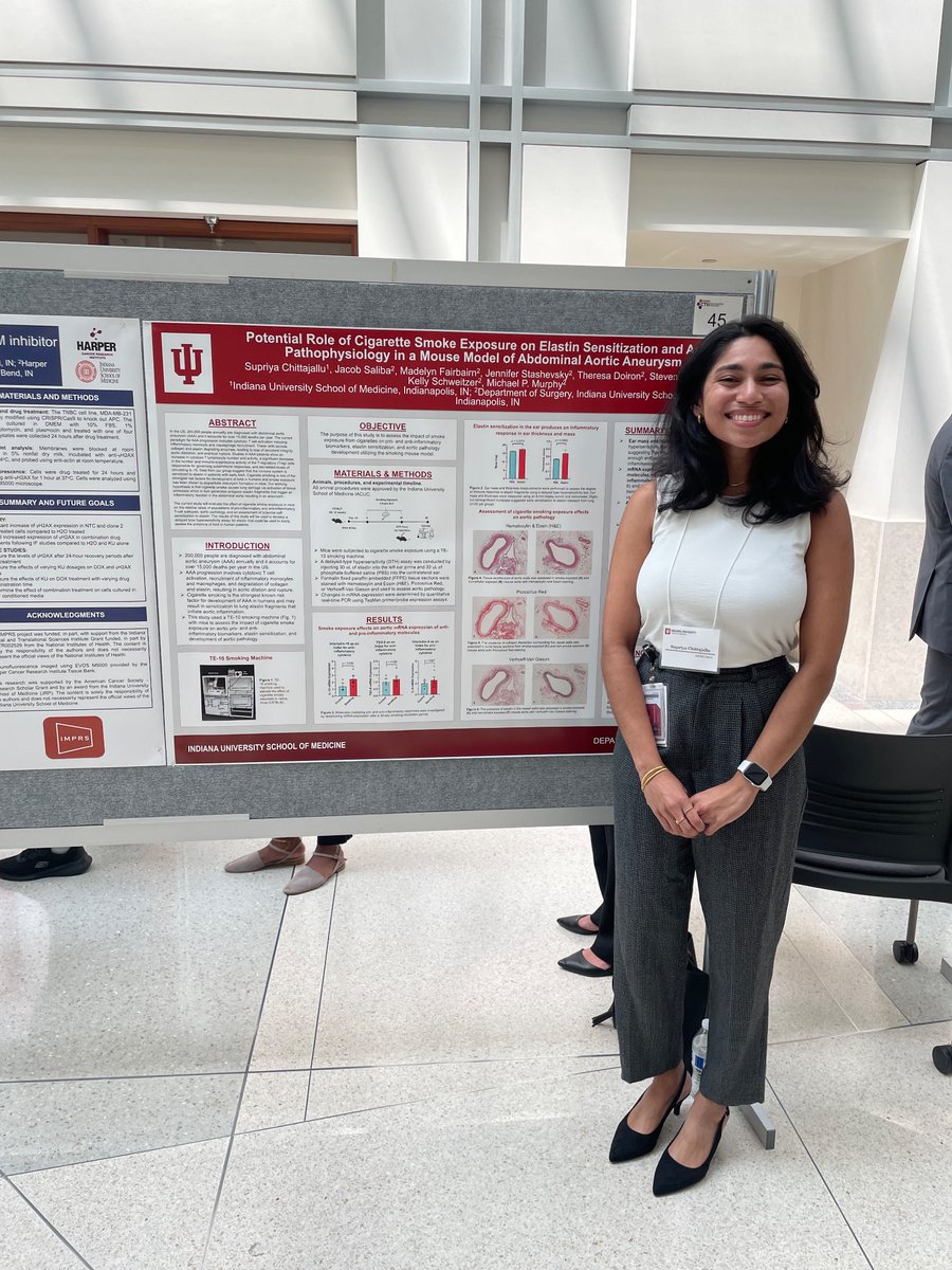 Mackenzie Madison, MD (@vascularmack) on Twitter photo What a pleasure itās been working with (now) MS2 <a href="/supchitt/">Supriya Chittajallu, MBA</a> through the NIH T35 IMPRS program - congratulations on your final presentation and great work this summer! #MurphyLab <a href="/iu_vascular/">Division of Vascular Surgery at IUSM</a> <a href="/IU_Surgery/">Indiana Surgery -Indiana Univ School of Medicine</a> 𩸠What a pleasure itās been working with (now) MS2 <a href="/supchitt/">Supriya Chittajallu, MBA</a> through the NIH T35 IMPRS program - congratulations on your final presentation and great work this summer! #MurphyLab <a href="/iu_vascular/">Division of Vascular Surgery at IUSM</a> <a href="/IU_Surgery/">Indiana Surgery -Indiana Univ School of Medicine</a> š©ø