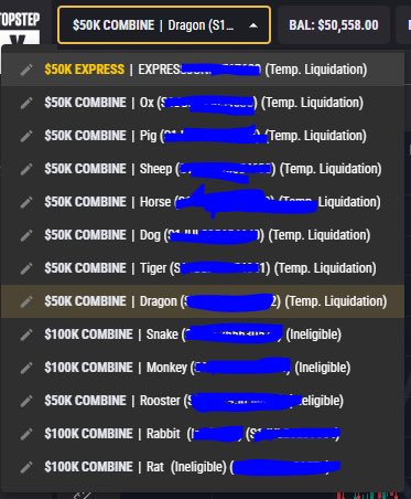 AlexfutureTrade's tweet image. This what what going on tilt looks like. Need to do better for myself. 

#topstep 

Love the new renaming feature tho.