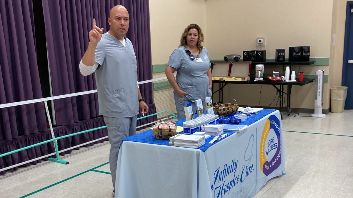 infinityhospice's tweet photo. Five Wishes Brunch &amp; Learn at West Flamingo Senior Center with our Las Vegas Team! During this lunch and learn, we helped guide other’s to express all that they want to provide a helpful guide to family members, friends, care givers and doctors in end-of-life care. https://t.co/AHnqyYf4Ms