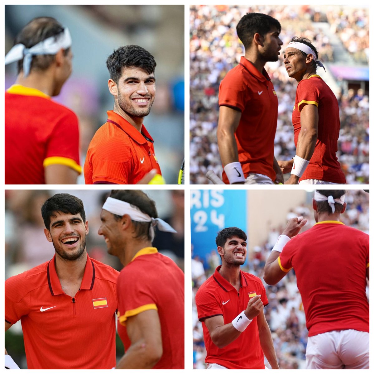 DenisM_TO's tweet photo. Next round for these awesome Gentlemen #nalcaraz #olympics https://t.co/7zdlTIKUtt