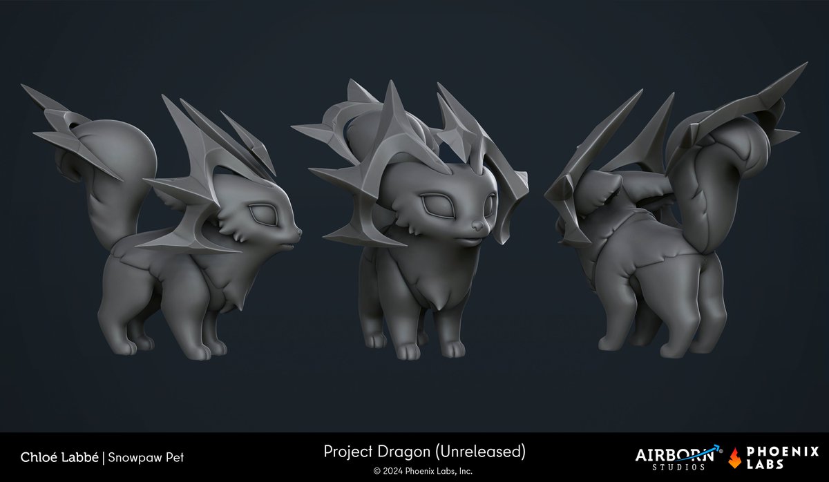 airbornstudios's tweet photo. 😍

It's company policy to not comment on rumors and speculation, so we shall not comment on rumors and speculation that @Chloechht would have murdered anyone who tried to get between her and doing the 3D work on this fluffy #ProjectDragon being. #gameart #3dart #3dmodeling https://t.co/9lFDF6k7gw