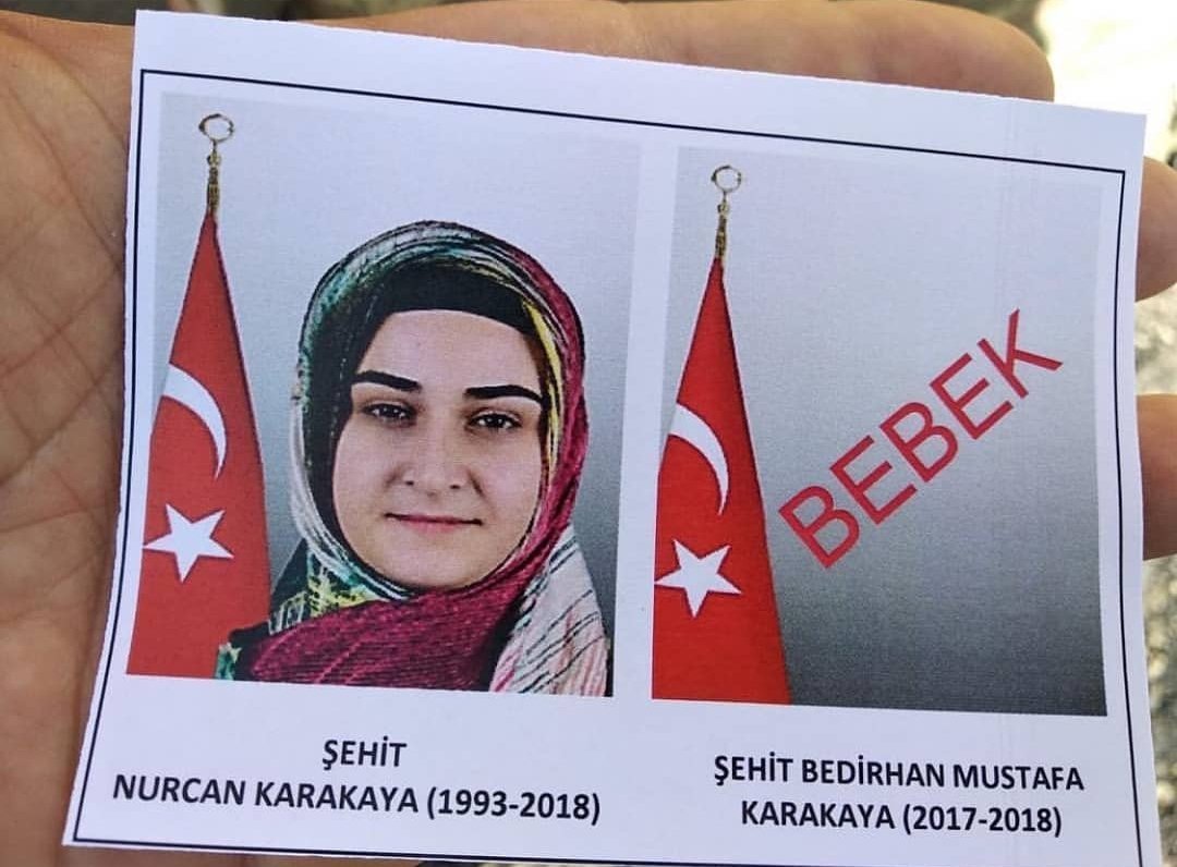 Ruhun şad olsun Bedirhan bebek ve annesi Nurcan 🙏🏻🇹🇷
#ŞehitbebekBedirhan